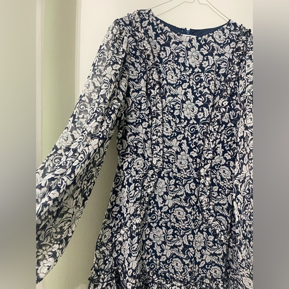 Saints + Secrets blue & white dress - Picture 2 of 4